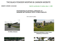 Desktop Screenshot of blackpowder-cannons.com